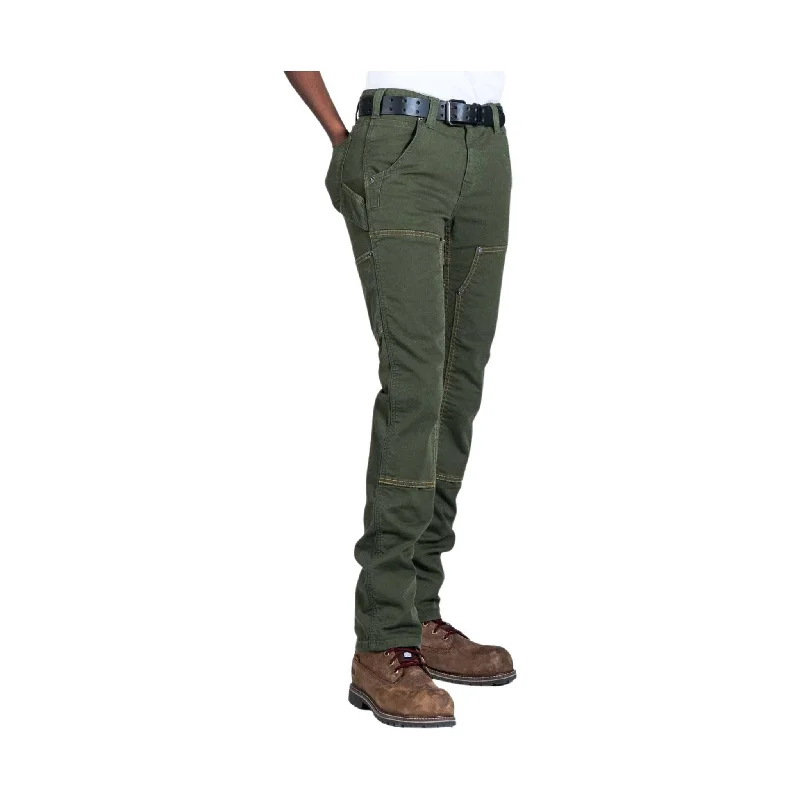 Dovetail Women's Maven X Pant - Moss Green Trendy Printed Pants