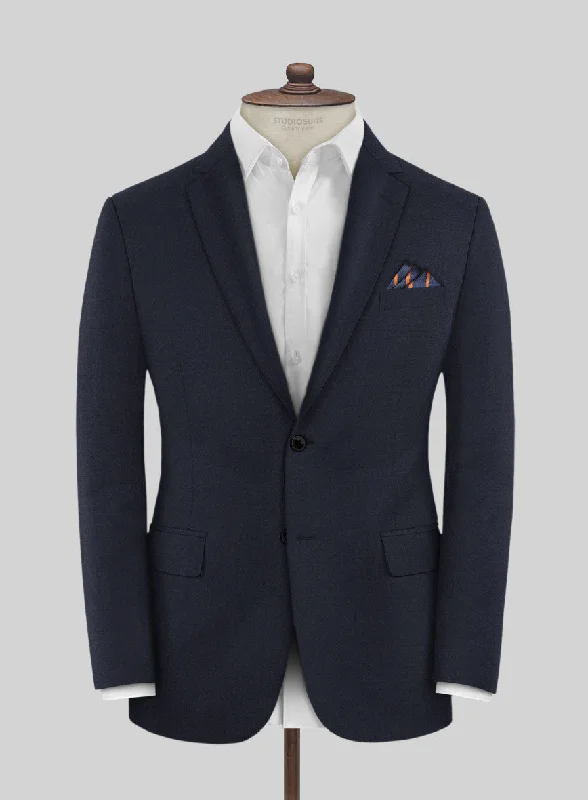 Reda Flexo Navy Blue Wool Jacket Wool Jacket Cashmere Jacket Tweed Jacket