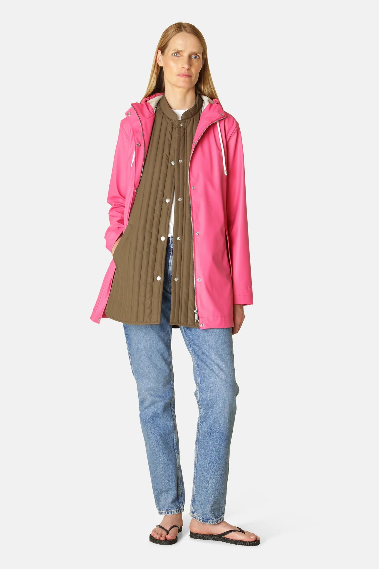 Ilse Jacobsen Rain Jacket Jacket Blazer Coat