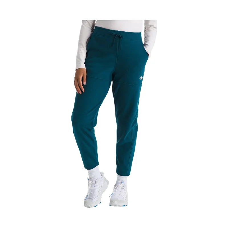 The North Face Women's Glacier Fleece Pants - Midnight Petrol - ONLINE STORE CREDIT/EXCHANGE ONLY Slim Fit Casual Pants