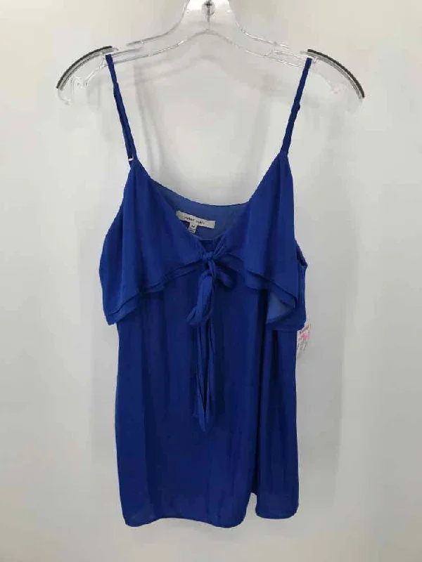 Pre-Owned Naked Zebra Blue Size Medium Tank Top turquoise tank top