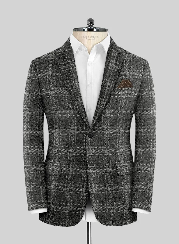 Loro Piana Agseni Wool Jacket Tiered Jacket Buttoned Jacket Zippered Jacket