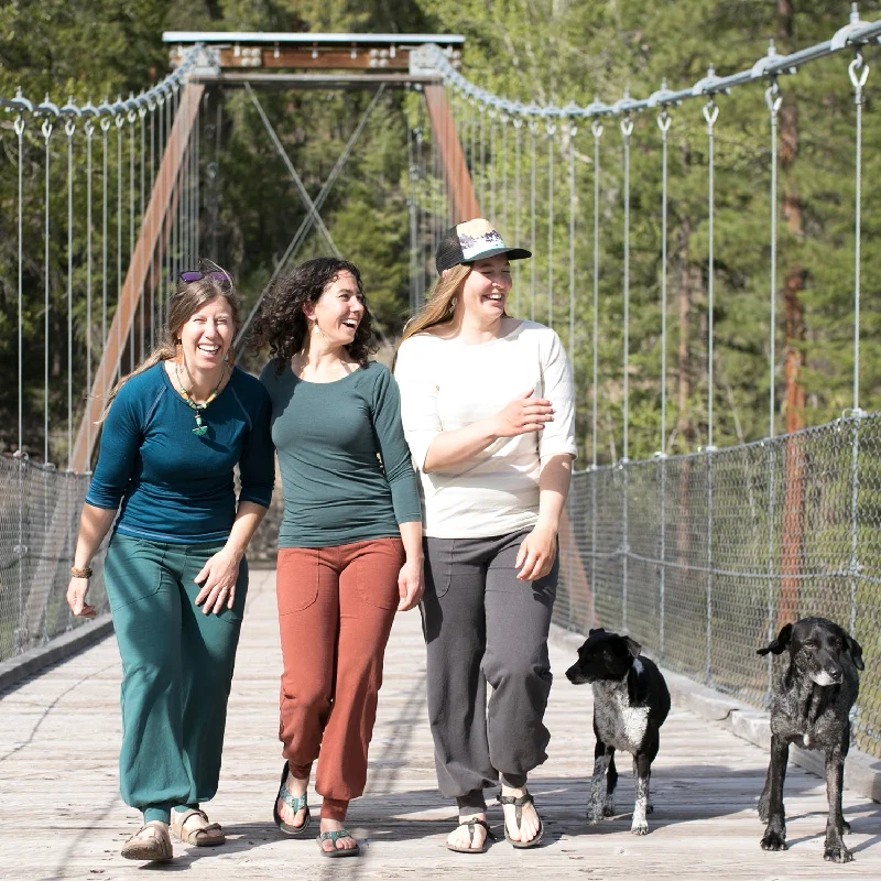 Hemp Nomad Pant ~ Organic Yoga Clothing Cozy Knit Pants