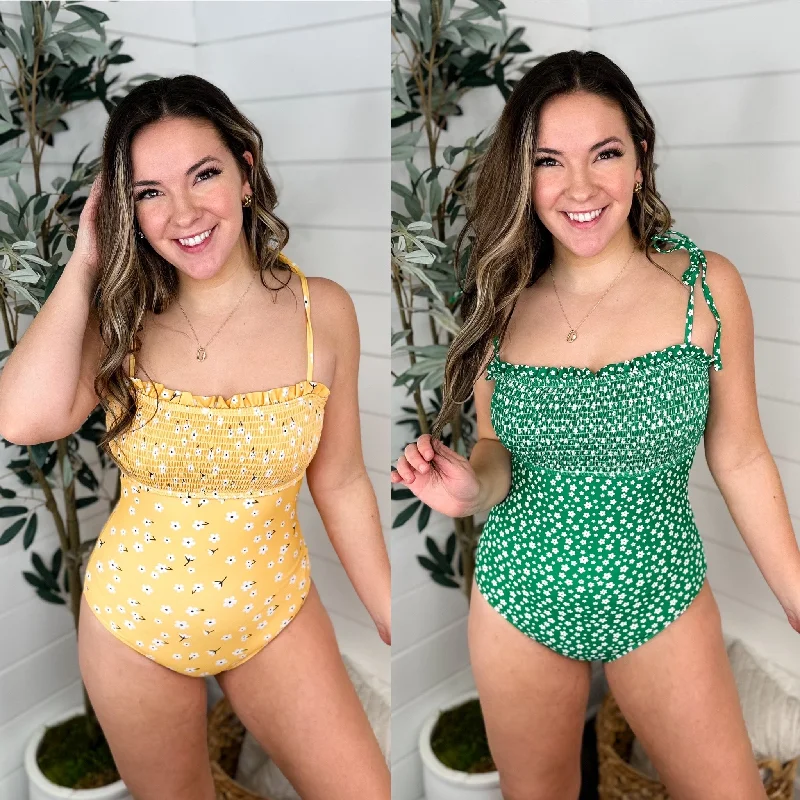 I Want to Know One Piece Swimsuit - 2 colors! *FINAL SALE* Plunge Back Swimsuit