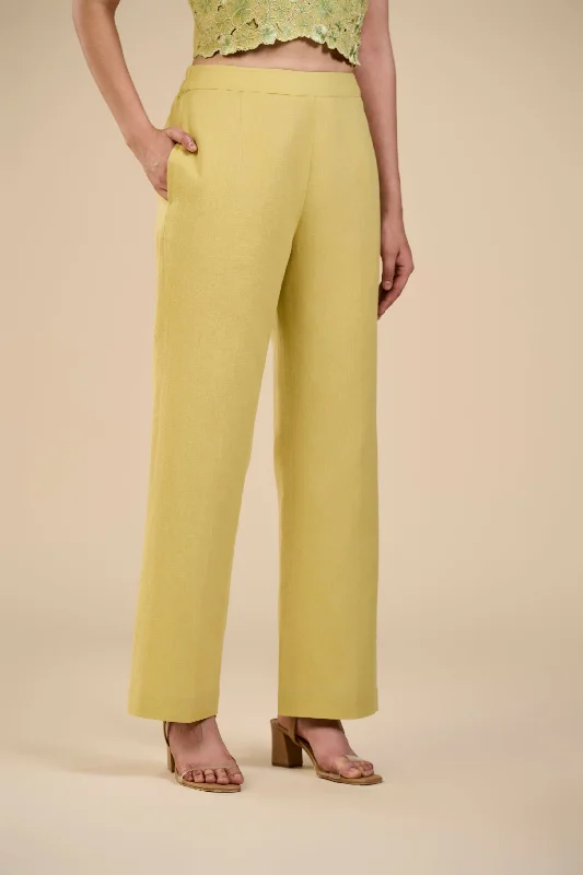 Sage Green Pants Trendy Printed Leggings