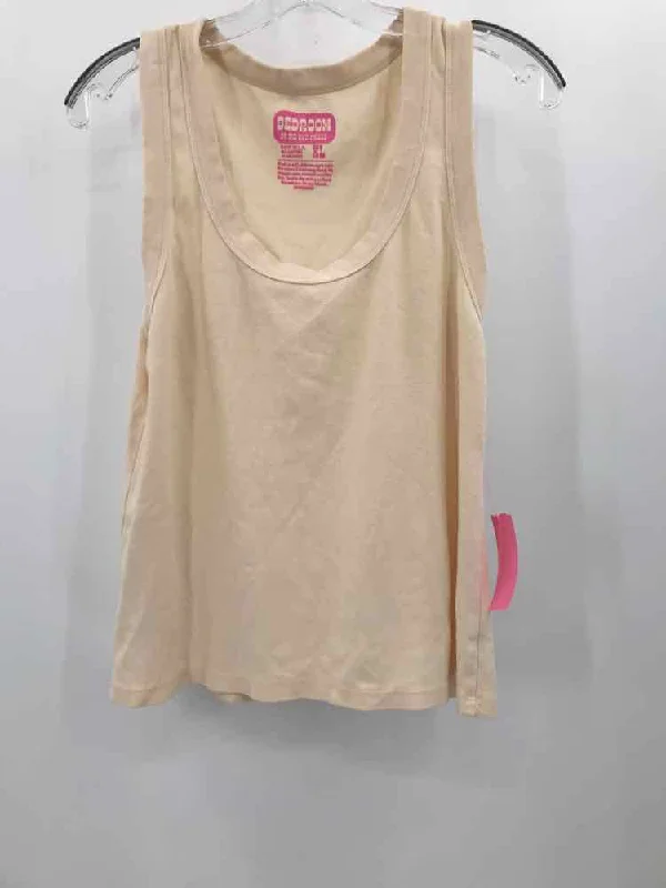 Pre-Owned Big Bud Press Ivory Size XL Tank Top strapless tank top