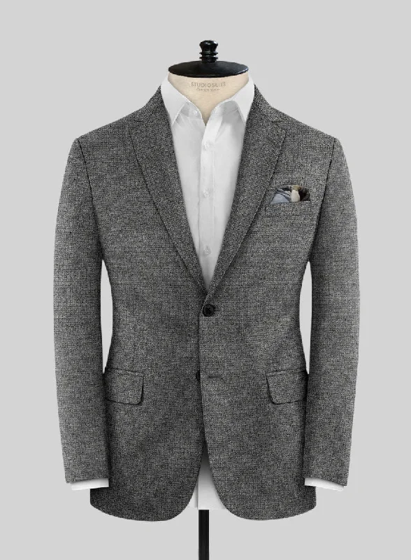 Loro Piana Edoardo Wool Jacket Hooded Jacket Caped Jacket Shawl Collar Jacket