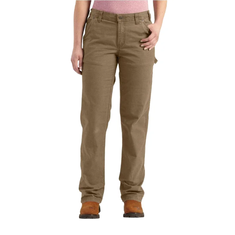 Carhartt Women's Original Fit Crawford Pant - Yukon - ONLINE STORE CREDIT/EXCHANGE ONLY Stylish Slim Trousers