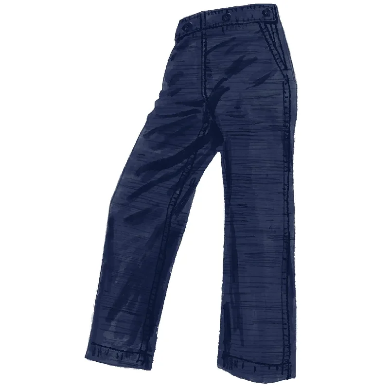 1920s Wide-Leg Sailor Pants Fashionable Tapered Leg Pants