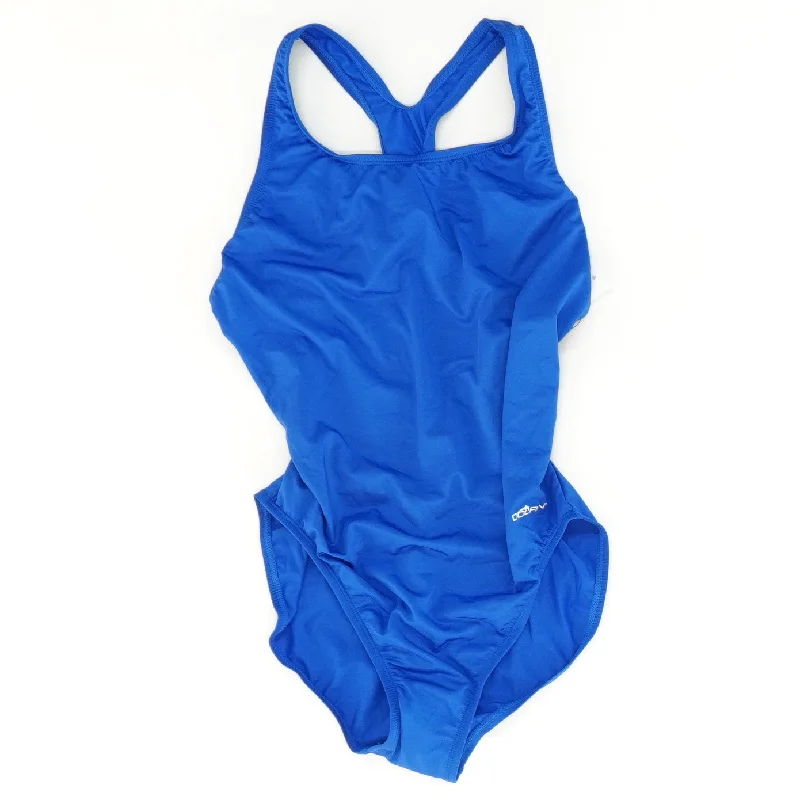 Ocean Performance Back Solid One-Piece Swimsuit - Size 38 Full Coverage Swimsuit
