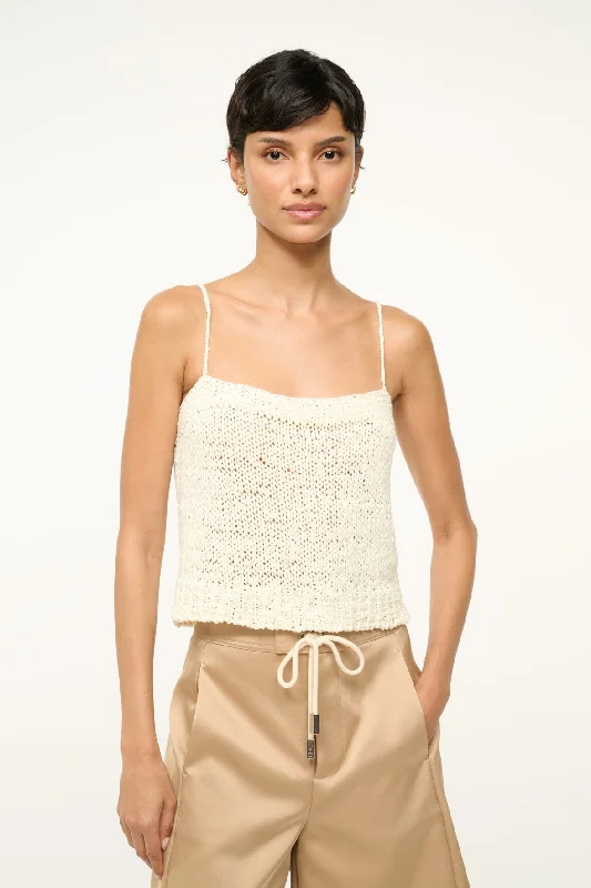 HAZE TANK | IVORY baby blue tank