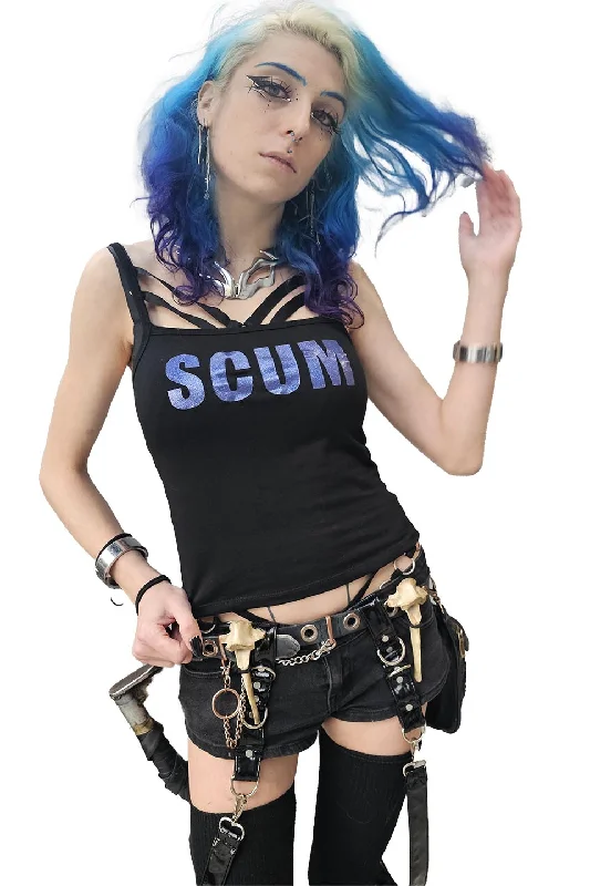 Lip Service SCUM Tank coral tank top