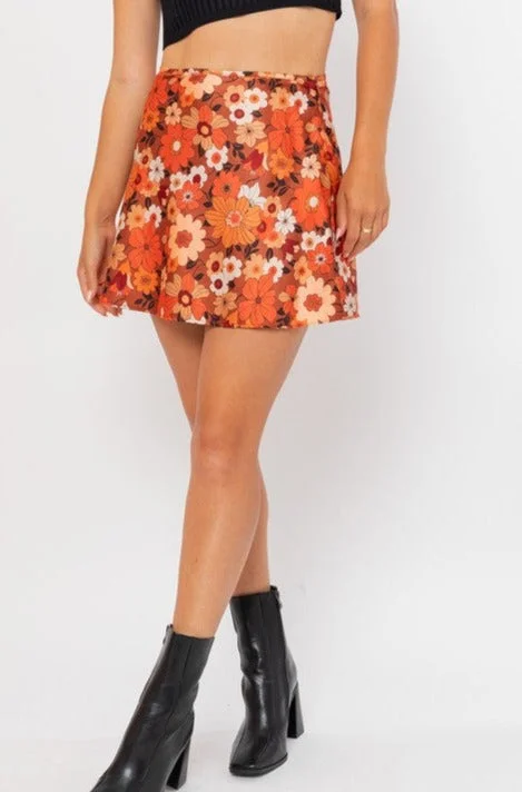 Joni Skirt corduroy skirt cozy
