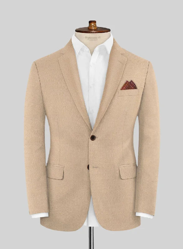 Lanificio Zegna Trofeo Mocha Beige Wool Jacket Faux Fur Jacket Real Fur Jacket Shearling Jacket