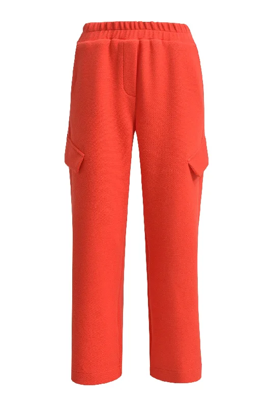 SMITH & SOUL Red Cargo Pants Cozy Maternity Pants