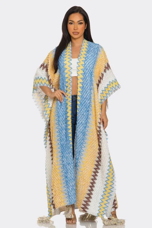 LSC1007- CARDIGAN KIMONO (ONE SIZE) Nylon Fabric Polyester Fabric Spandex Fabric