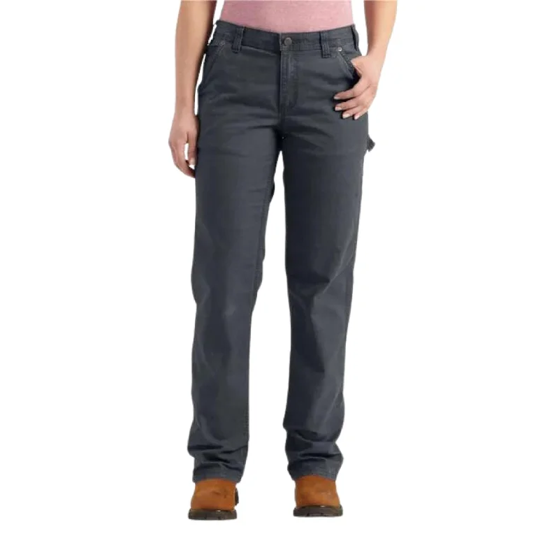 Carhartt Women's Original Fit Crawford Pant - Coal - ONLINE STORE CREDIT/EXCHANGE ONLY Comfortable Fleece Pants