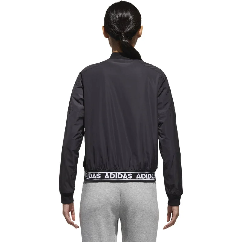 Adidas Sport Id Woven Bomber Womens Short Jacket Black Mesh Jacket Canvas Jacket Denim Jacket