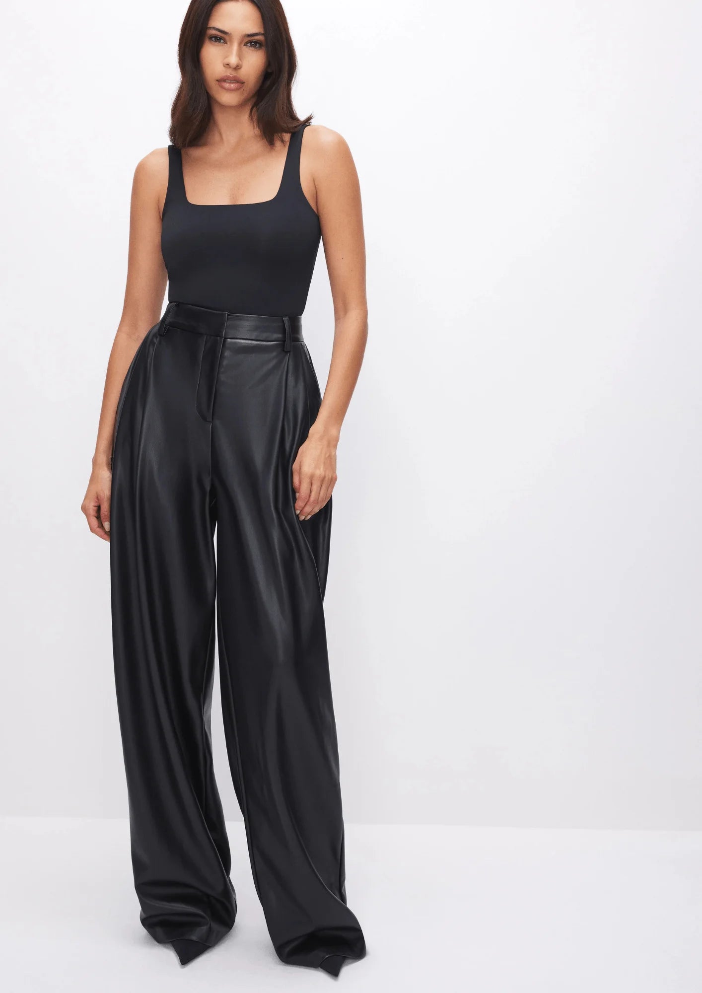 BLACK SCUBA MODERN TANK BODYSUIT cozy tank top