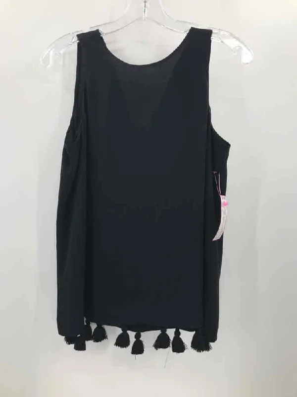Pre-Owned Ann Taylor Black Size XS Tank Top essential tank top