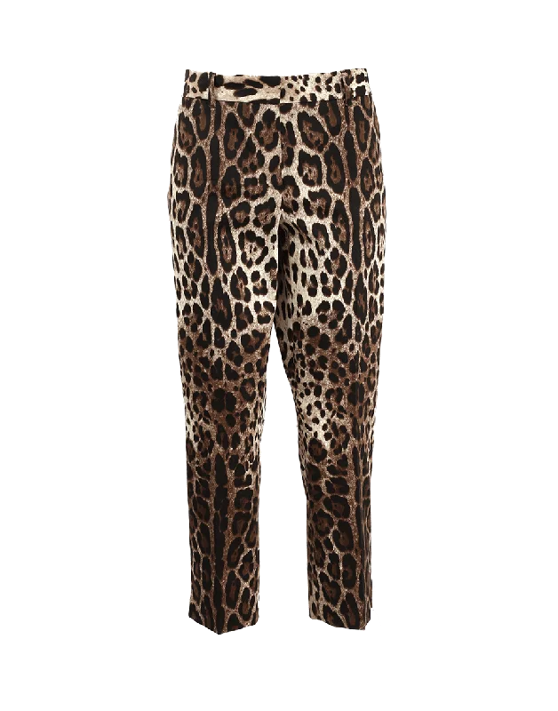 Leopard Pant Elegant Dress Pants