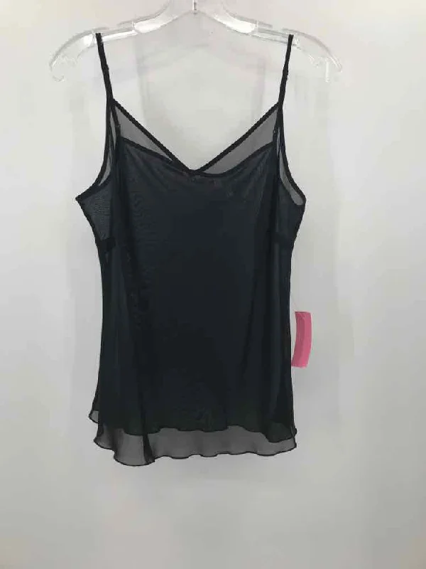 Pre-Owned Ravel Black Size Medium Tank Top sequin tank top