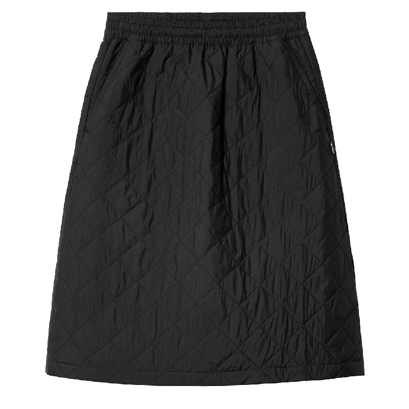 Carhartt WIP Womens Selma Skirt Black corduroy skirt comfortable