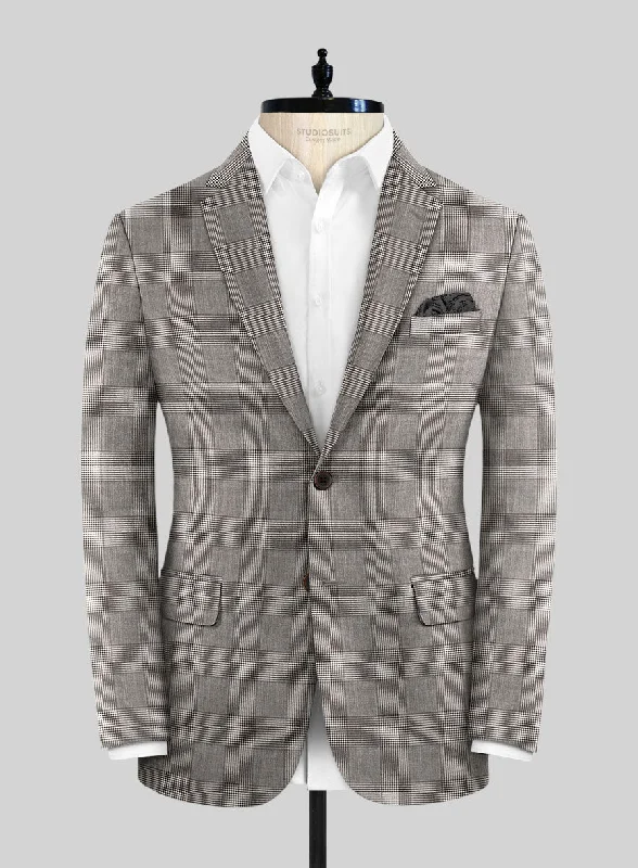 Loro Piana Chiara Wool Jacket Welt Pockets Slit Pockets Flap Pockets