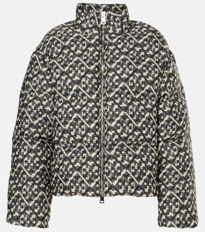 Tory Burch T Monogram down jacket Elasticated Jacket Padded Jacket Insulated Jacket