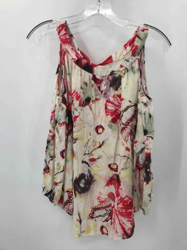 Pre-Owned Mystree Ivory Size Small Tank Top beige tank top