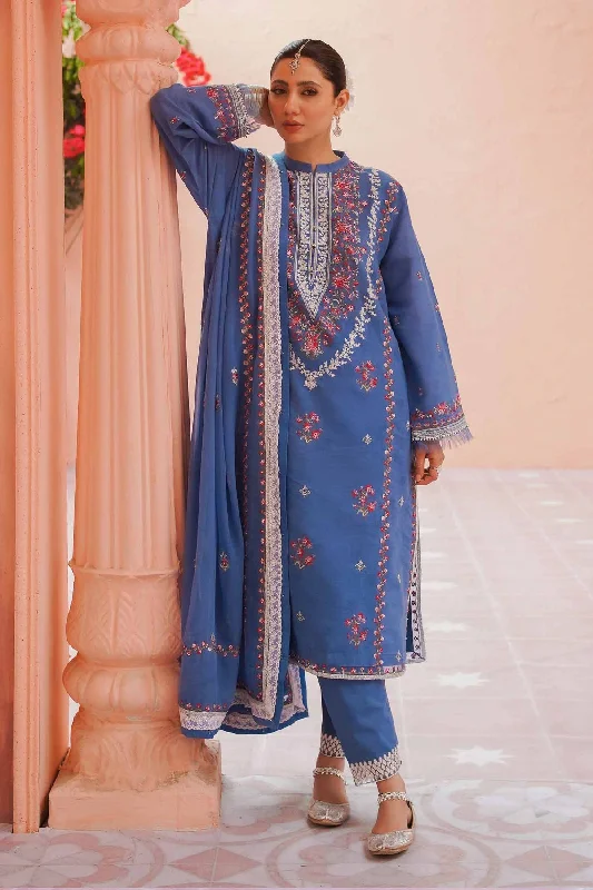 Blue Kameez Salwar Suit for Pakistani Party Dresses Tunics Cozy comfortable