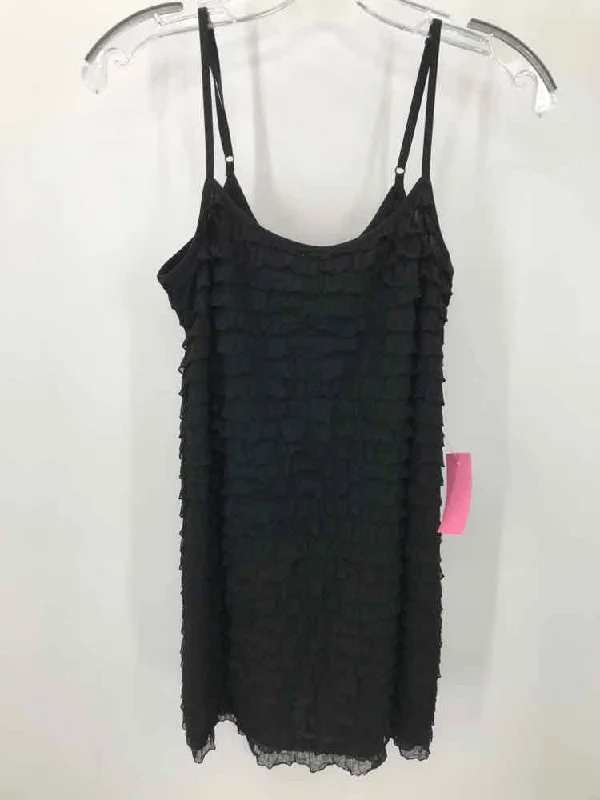 Pre-Owned Free People Black Size Small Tank Top cropped tank top