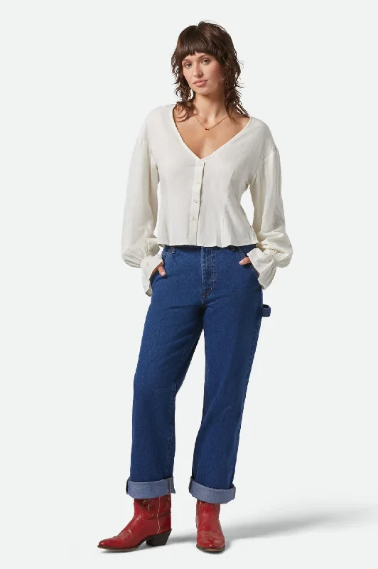 Essex Painter Pant - Medium Denim Comfortable Denim Pants
