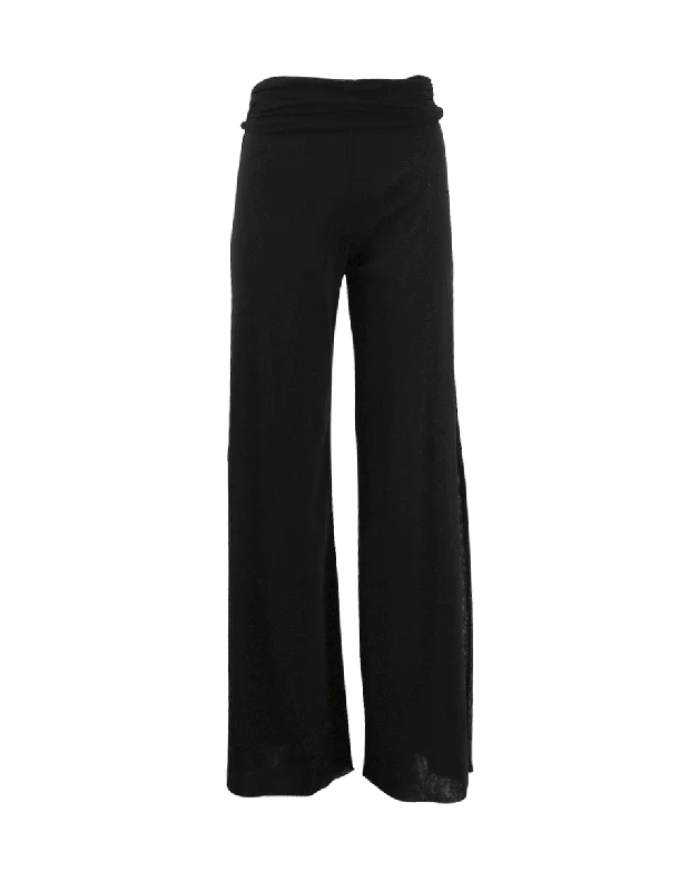 Side Slit Pant Casual Yoga Pants