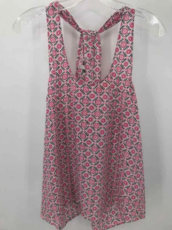 Pre-Owned Joie Pink Size Medium Tank Top grey tank top