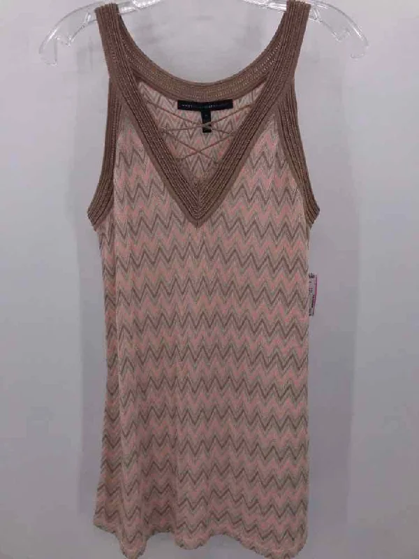 Pre-Owned WHBM Pink Size Small Tank Top crew neck tank