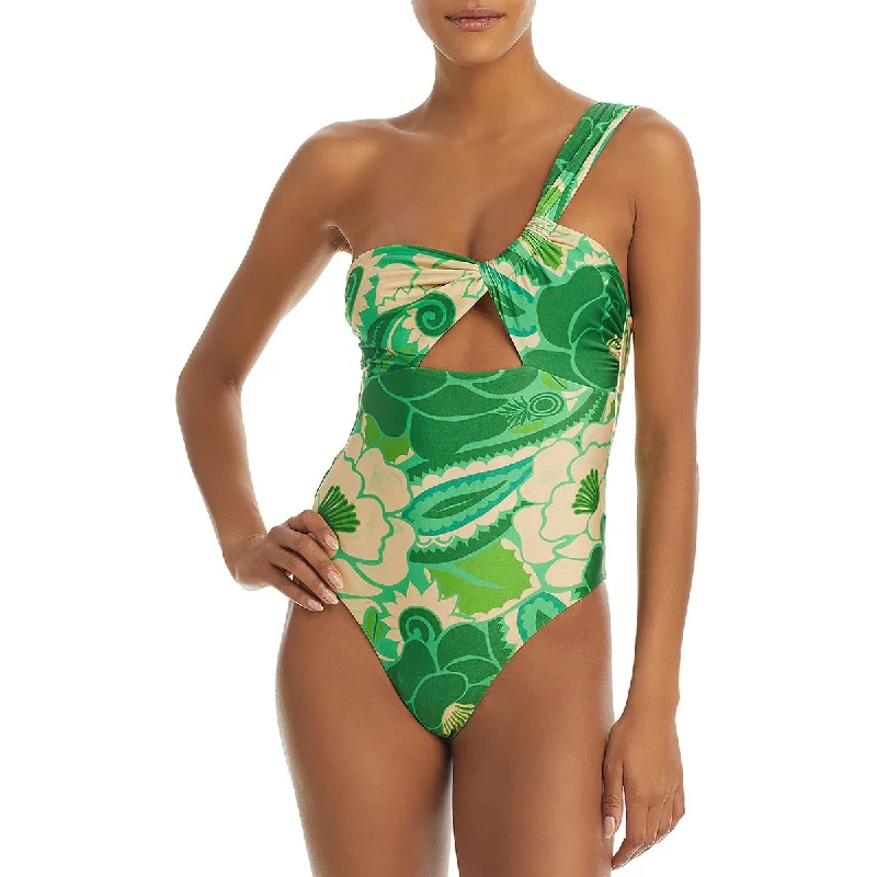 FARM Rio Womens Cut-Out  One-Piece Swimsuit Soft Beachwear Set