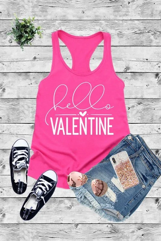 Hello Valentine Tank comfortable tank top