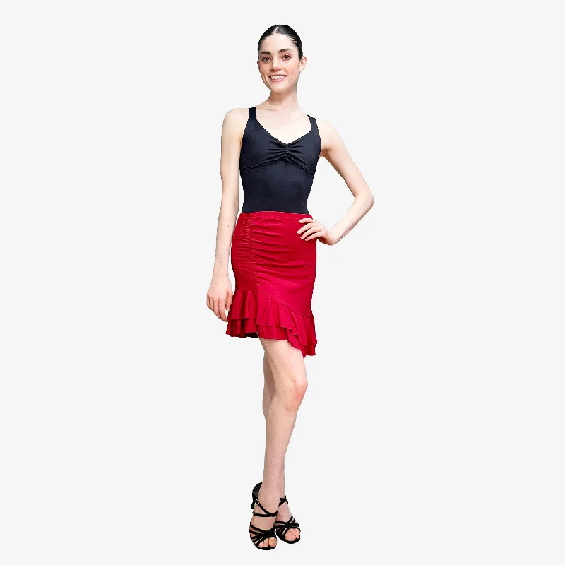Foxtrot Ballroom Skirt - D391 lace skirt elegant