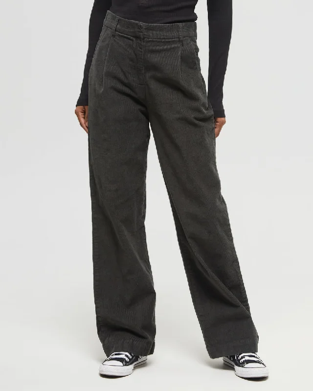 EcoStretch Corduroy Straight Leg Pant Casual Yoga Pants