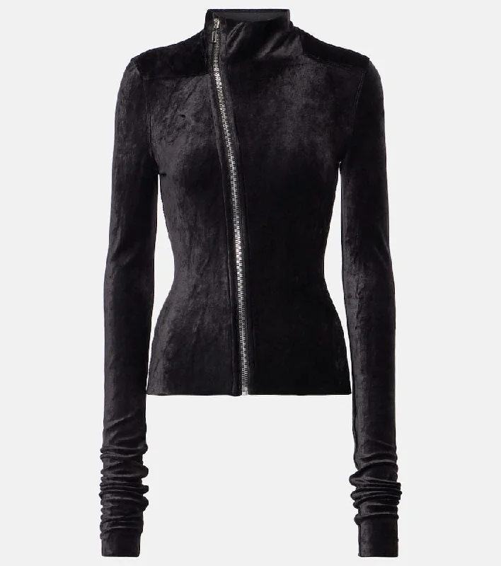 Rick Owens Gary jersey jacket Herringbone Jacket Checkered Jacket Solid Jacket