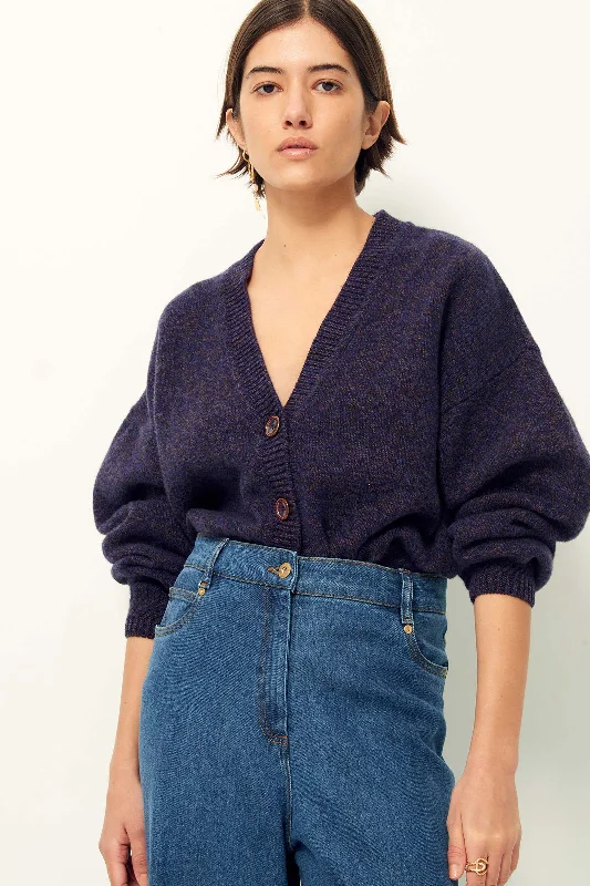 SWEET MONROE oversized cardigan Terry Terry Cloth Terry Knit