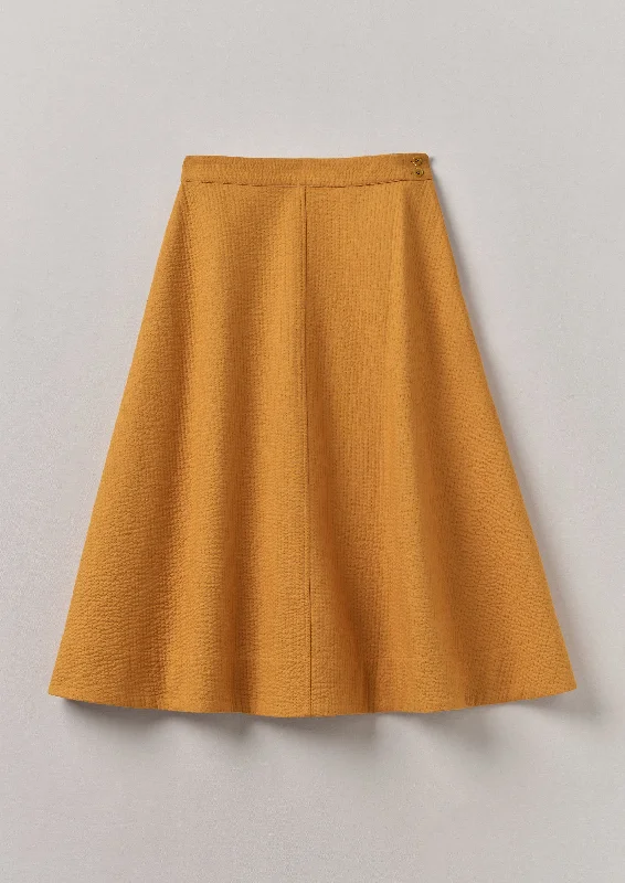 Quilted Cotton Linen Skirt | Tilia Honey boho skirt vibe