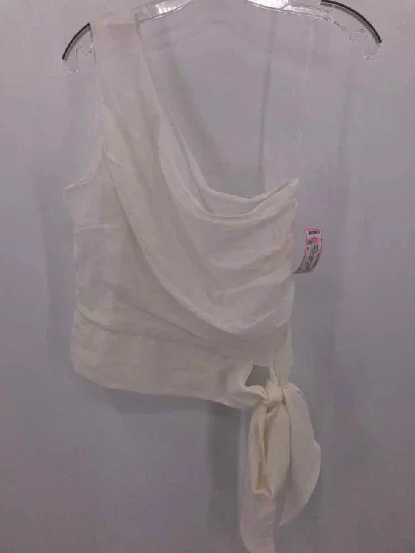 Pre-Owned Spartina Ivory Size 10 Tank Top strapless tank top