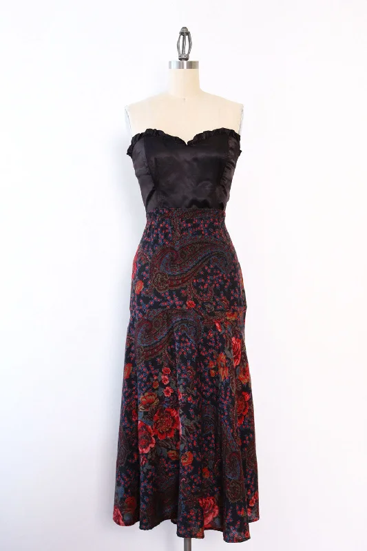 Jóray Floral Flutter Skirt L/XL chiffon skirt floaty