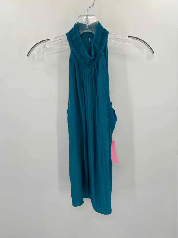 Pre-Owned Ramy Brook Blue Size XS Tank Top modal blend tank