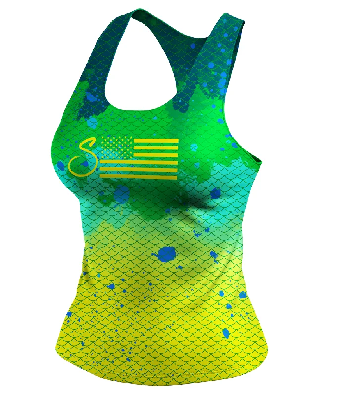 Mahi Tank low neck tank