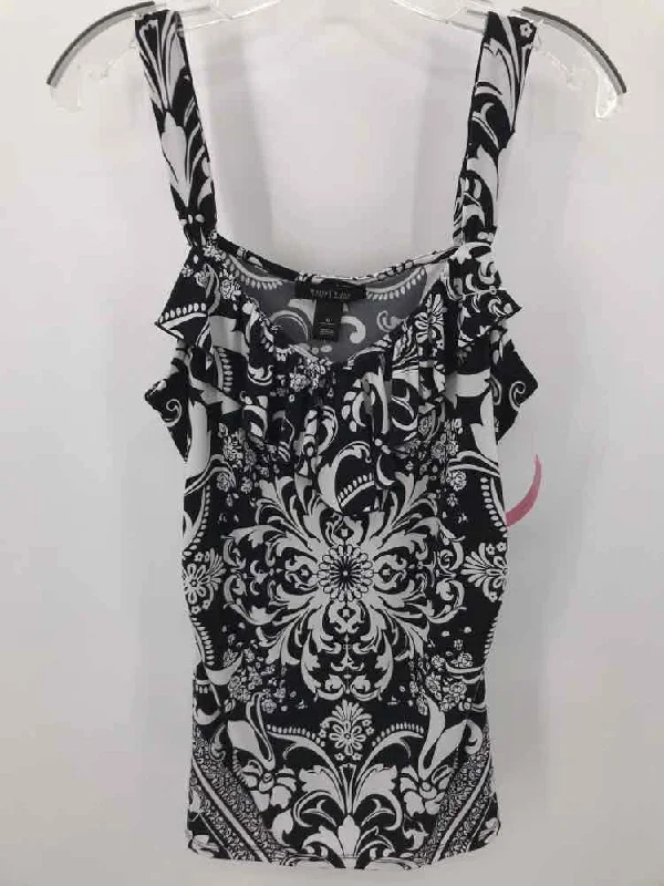 Pre-Owned WHBM Black Size Medium Tank Top bronze tank top