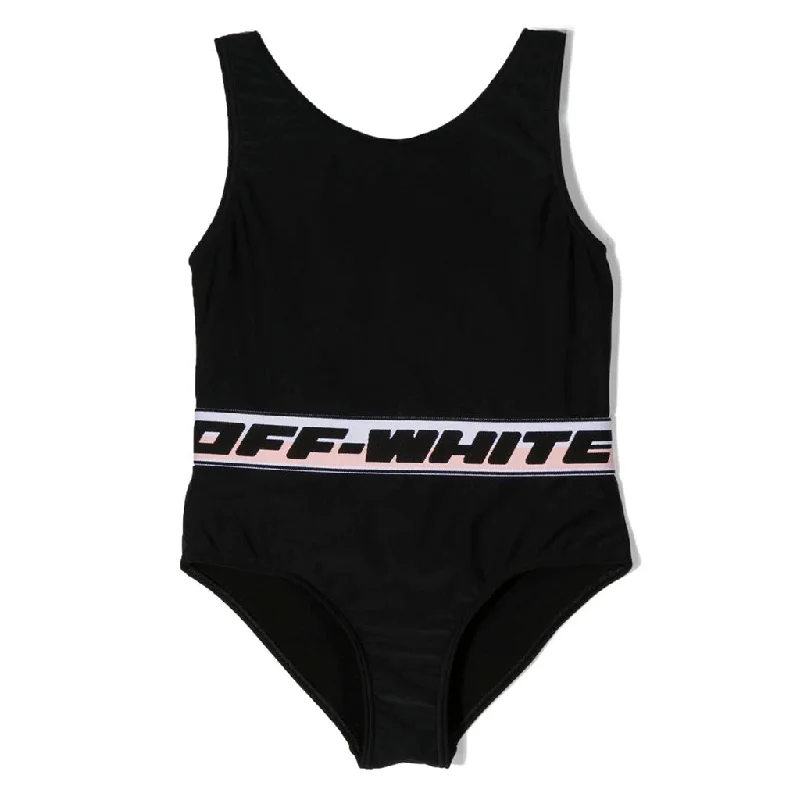 Black Swimsuit Retro-Inspired Bikini Set