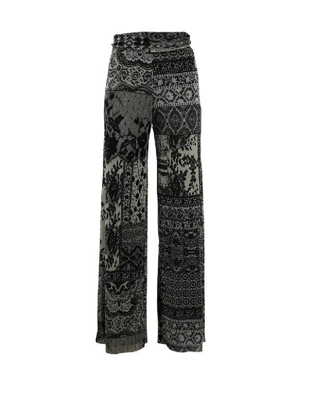 Mosaic Wide Leg Pant Comfy Athletic Pants